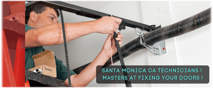 Broken Garage Door Spring Repair Santa Monica CA